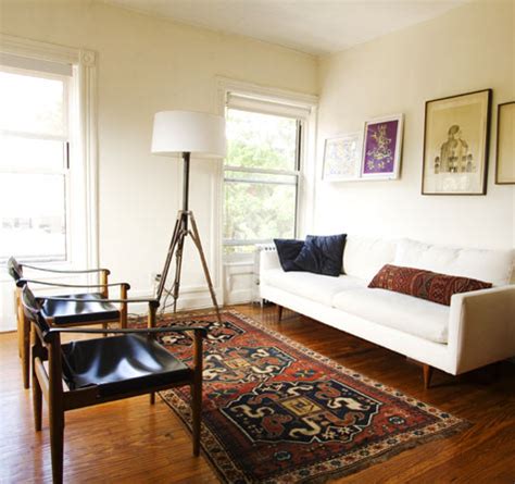 Use a rug of smaller size source: Oriental rugs