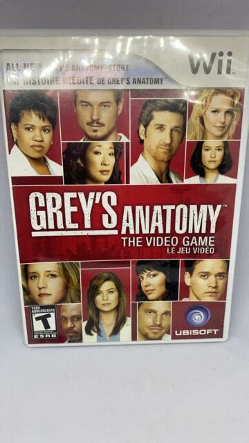 Grey S Anatomy The Video Game Nintendo Wii For Sale Online Ebay