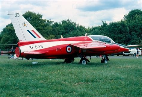 Aviation Photographs Of Folland Gnat T1 Abpic