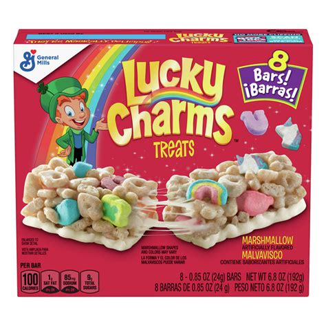Save On Lucky Charms Marshmallow Treats Bars 8 Ct Order Online