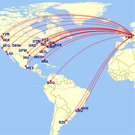 American Flight Route Maps