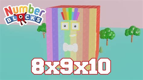 Looking For Numberblocks Puzzle Cube 7x8x10 Is Numberblocks 200
