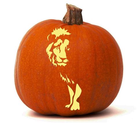 Lion Pumpkin Glow