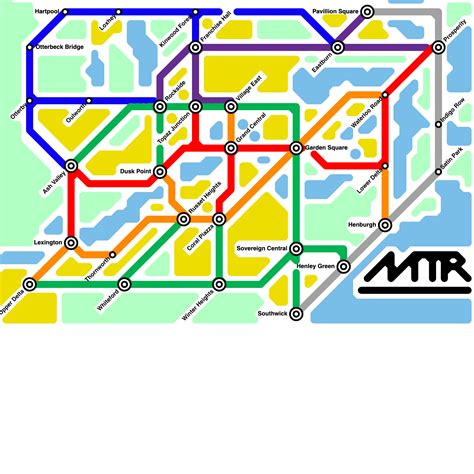 Metro Map Creator Maps