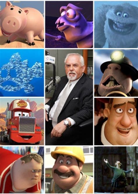 Face Claims Sorted By Pixar Characters Voiced By John Ratzenberger Fan