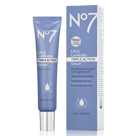 Boots No7 Lift And Luminate Triple Action Serum 1 Floz Anti Aging