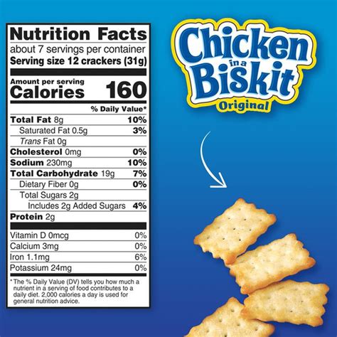 Flavor Originals Chicken In A Biscuit Crackers 75 Oz Instacart