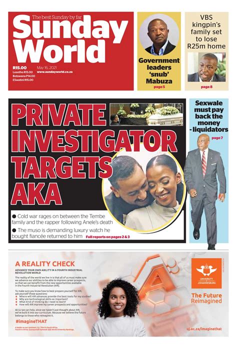 Sunday World May 16 2021 Newspaper Get Your Digital Subscription