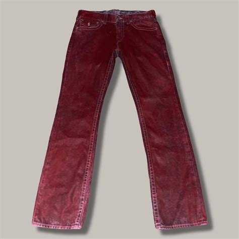 Bloody Red True Religion Jeans These Trues So Depop