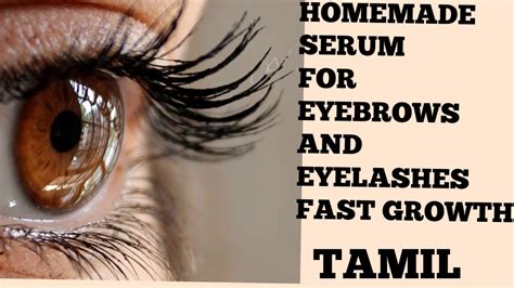 Homemade Serum For Eyebrows And Lashes How To Grow Eyebrows And