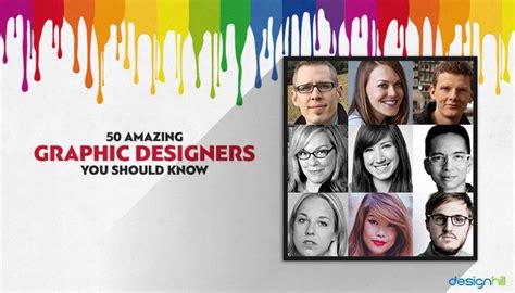 50 Amazing Graphic Designers You Should Know