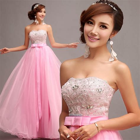 Floor Length Ball Gown With Ribbon Design My Gown Dress