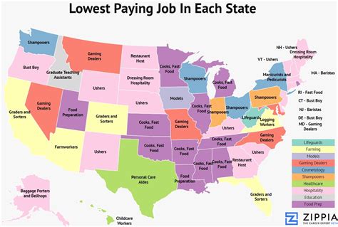 Highest Paying Jobs in Every State Shown on This Informative Map