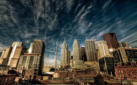1920x1080px Free Download Hd Wallpaper Hdr Toronto Canada