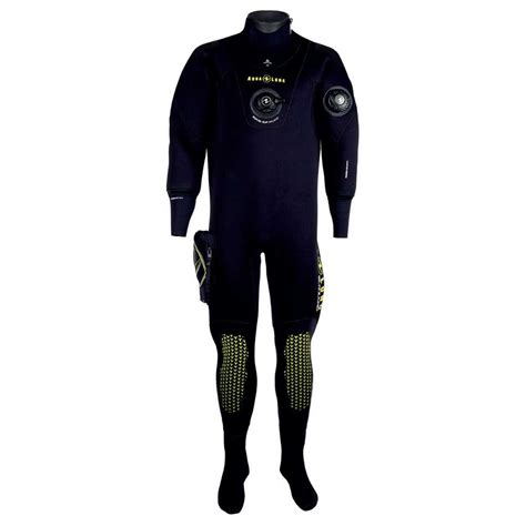 Aqualung Blizzard 4mm Dry Suit With Boots Black Diveinn