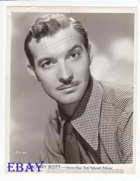 Zachary Scott Sexy Suave Vintage Photo Ebay Zachary Scott February