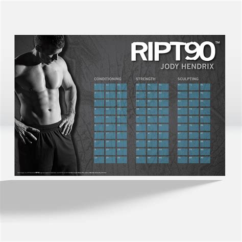Ript90 90 Day 14 Dvd Workout Program With 14 Exercise Videos