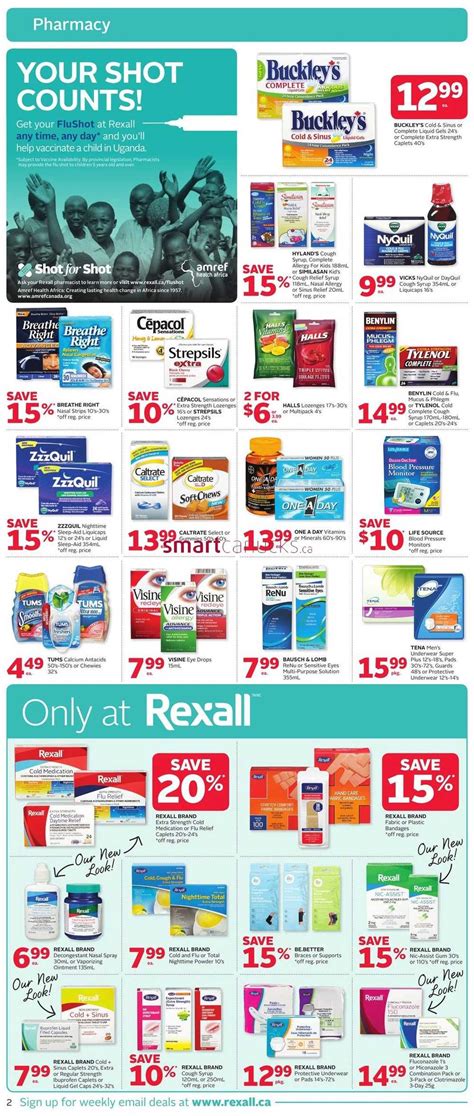 Rexall Pharma Plus On Flyer October 24 To 30