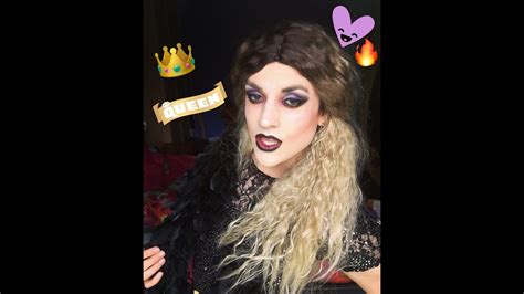 Drag Queen Transformation Full Body First Time Youtube