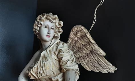 Sculpture Big Barefoot Angel With Wings 66 Cm 1 Catawiki