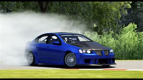 Aom Rampage S Drift Pontiac G With Maverick Man Carbon Hood In Assetto