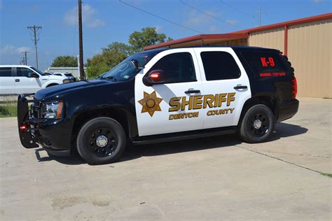 Denton County Sheriff Chevrolet Police Vehicle Chevy Tahoe Defenders