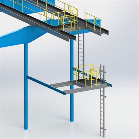 Industrial Crossovers Cross Over Stairs And Platforms Access Solutions