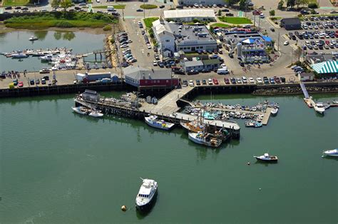 Plymouth Town Wharf And Moorings In Plymouth Ma United States