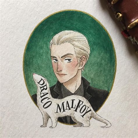 Drawing Draco Malfoy Rysunek He Is Played By Lauren Lopez And Is