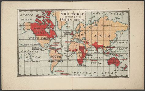 1924 Map Of The World Showing The British Empire 5000 × 3145 Oldmaps