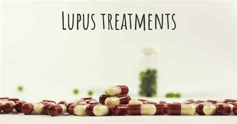 What Are The Best Treatments For Lupus