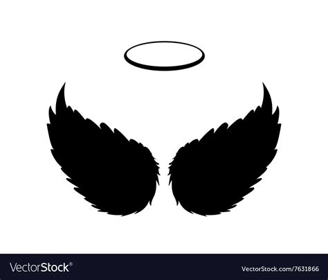 Free Halo Svg Angel Wings Svg Halo Svg Graphic By Emmessweden