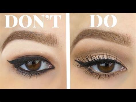 How to apply false eyelashes. HOODED EYES DO'S AND DON'TS | Eyeshadow & Eyeliner For ...