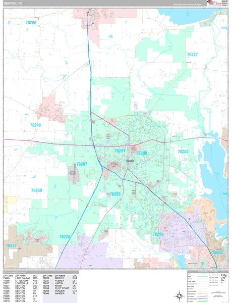 Denton Tx Maps