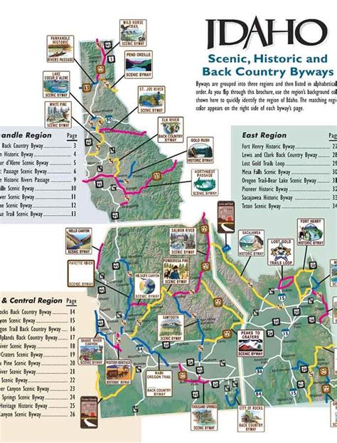 Free And Downloadable Idaho Maps And Travel Guides