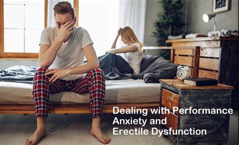 Dealing With Performance Anxiety And Erectile Dysfunction