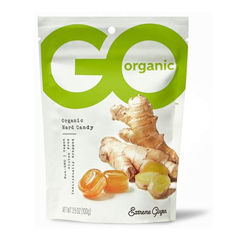 Goorganic Organic Ginger Xtreme Hard Candy 35 Oz Wholesaleyummyt