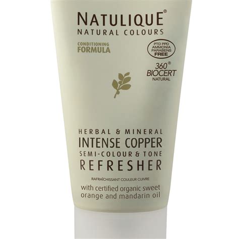 natulique colour refresher intense copper haylo hair and beauty