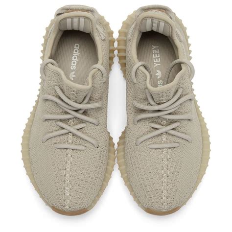 Yeezy Rubber Beige Boost 350 V2 Sneakers In Natural For Men Lyst
