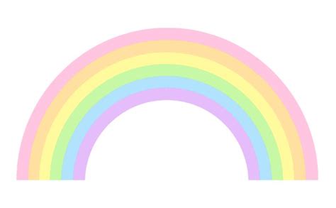 Pastel Rainbow Clipart Pastel Rainbow Rainbow Cartoon Rainbow Clipart