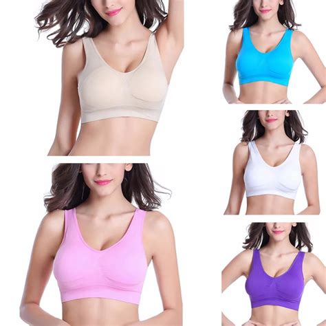 Plus Size Sheer Bra For Women A Slice Exercise Push Up Shakeproof Underwear Invisible Sexy
