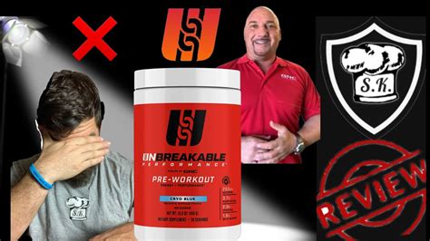 Unbreakable Performance Pre Workout Honest Review Jay Glazer Special