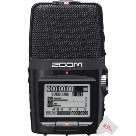 Zoom H2n Ext 2 Input 4 Track Handy Digital Audio Recorder Lavalier