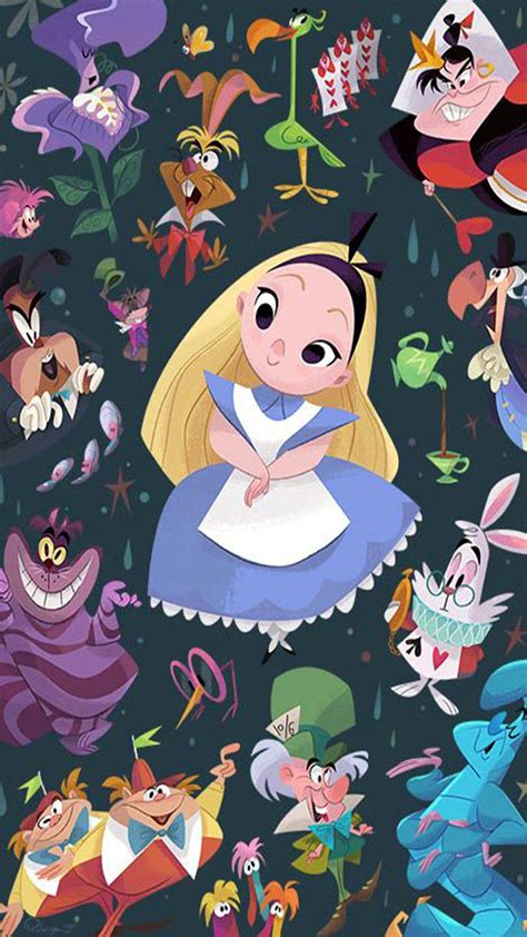 Alice In Wonderland Iphone Wallpaper