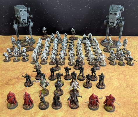 An Entire Legion Finally Painted Swlegion In 2021 Star Wars