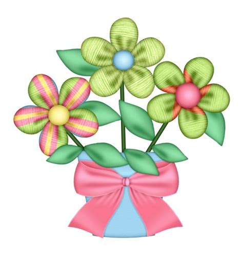 Summer Flowers Clip Art Drawing Free Image Download
