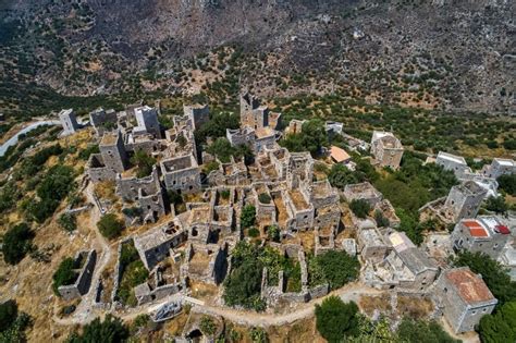 Vathia The Impressive Traditional Village Of Mani With The