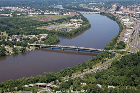 Skyline And Connecticut River At Springfield Ma Al Braden Photography