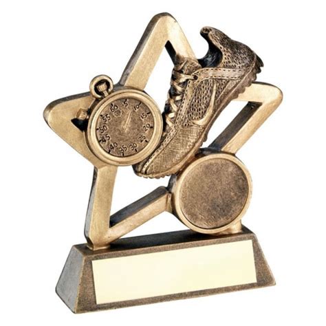 625in Resin Athletics Running Award With Custom Engraving Awards