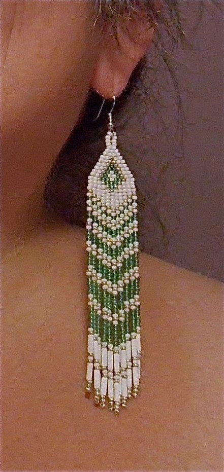 Diy Jewelry Earrings Beads Beaded Earrings Native Beaded Jewelry